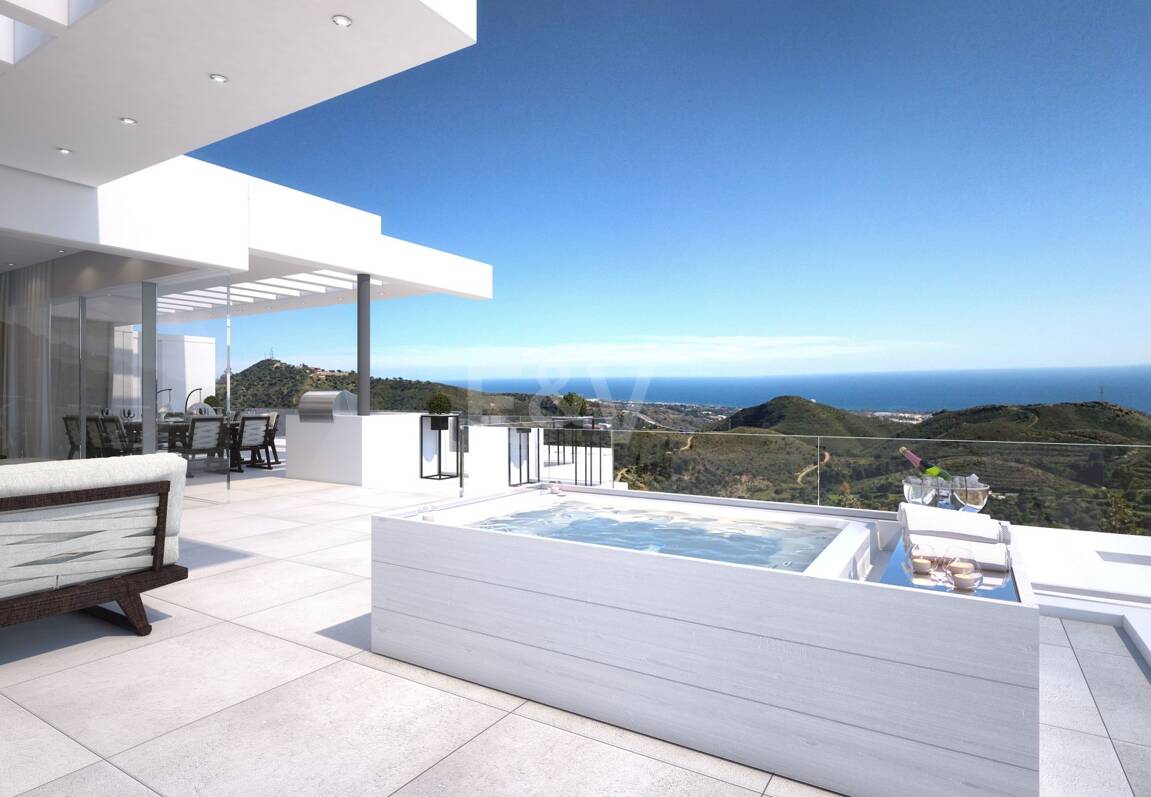 Palo Alto Marbella, Unikalny kurort z panoramicznym widokiem i na miejscu obiektów rekreacyjnych kilka minut od Marbella