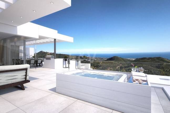 Palo Alto Marbella, Unikalny kurort z panoramicznym widokiem i na miejscu obiektów rekreacyjnych kilka minut od Marbella