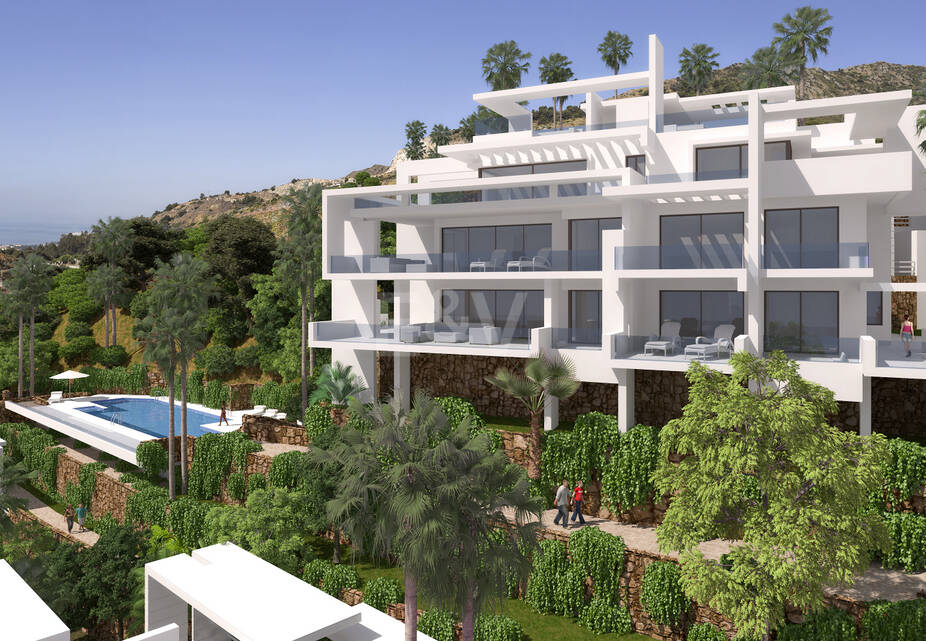 Palo Alto Marbella, Unikalny kurort z panoramicznym widokiem i na miejscu obiektów rekreacyjnych kilka minut od Marbella