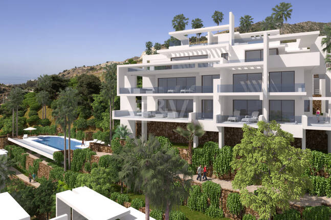 Palo Alto Marbella, Unikalny kurort z panoramicznym widokiem i na miejscu obiektów rekreacyjnych kilka minut od Marbella