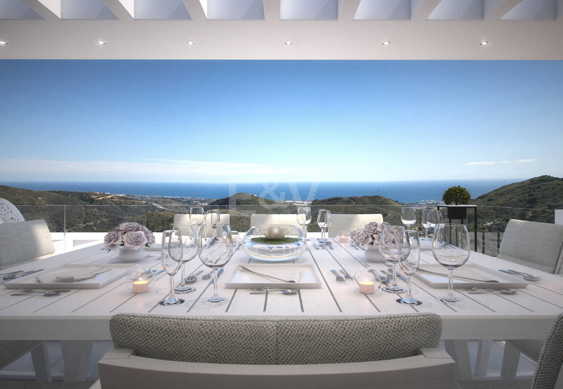 Palo Alto Marbella, Unikalny kurort z panoramicznym widokiem i na miejscu obiektów rekreacyjnych kilka minut od Marbella