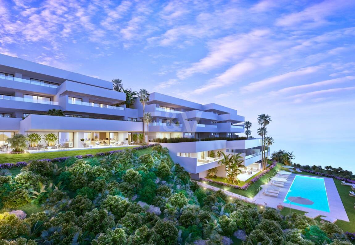 Palo Alto Marbella, Unikalny kurort z panoramicznym widokiem i na miejscu obiektów rekreacyjnych kilka minut od Marbella