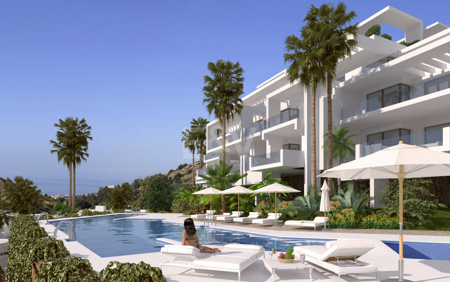 Palo Alto Marbella, Unikalny kurort z panoramicznym widokiem i na miejscu obiektów rekreacyjnych kilka minut od Marbella