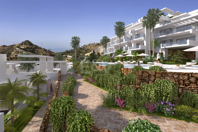 Palo Alto Marbella, Unikalny kurort z panoramicznym widokiem i na miejscu obiektów rekreacyjnych kilka minut od Marbella