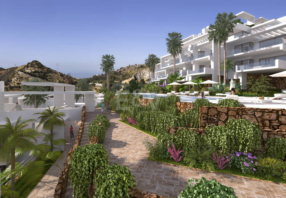 Palo Alto Marbella, Unikalny kurort z panoramicznym widokiem i na miejscu obiektów rekreacyjnych kilka minut od Marbella