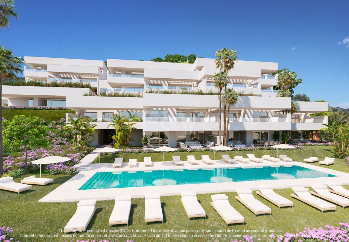 Palo Alto Marbella, Unikalny kurort z panoramicznym widokiem i na miejscu obiektów rekreacyjnych kilka minut od Marbella