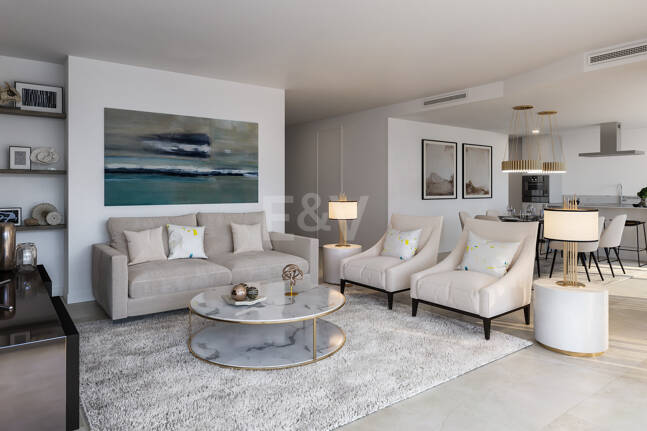 Soul Marbella Sunset, Vacker ny utväg av lägenheter, halvt fristående villor och två oberoende villor i Santa Clara Golf