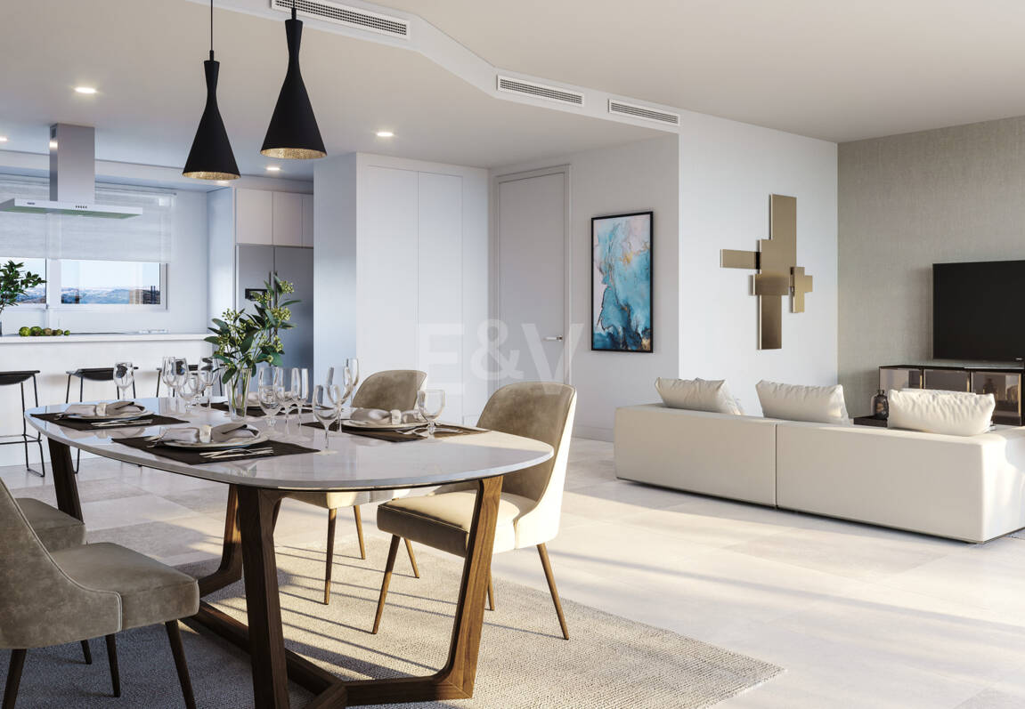 Soul Marbella Sunset, Vacker ny utväg av lägenheter, halvt fristående villor och två oberoende villor i Santa Clara Golf