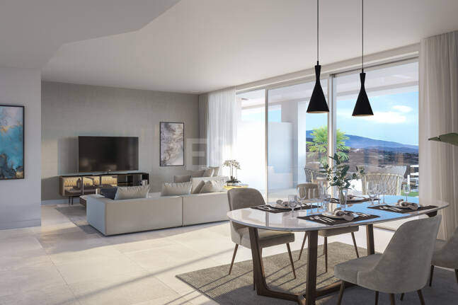 Soul Marbella Sunset, Vacker ny utväg av lägenheter, halvt fristående villor och två oberoende villor i Santa Clara Golf