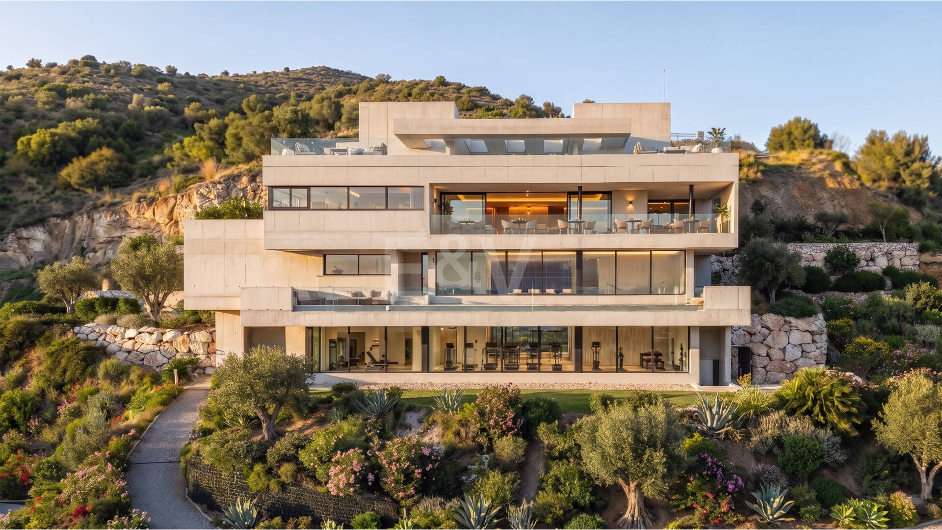Palo Alto Villas, Naturligtvis modern livsstil ovanför Medelhavet