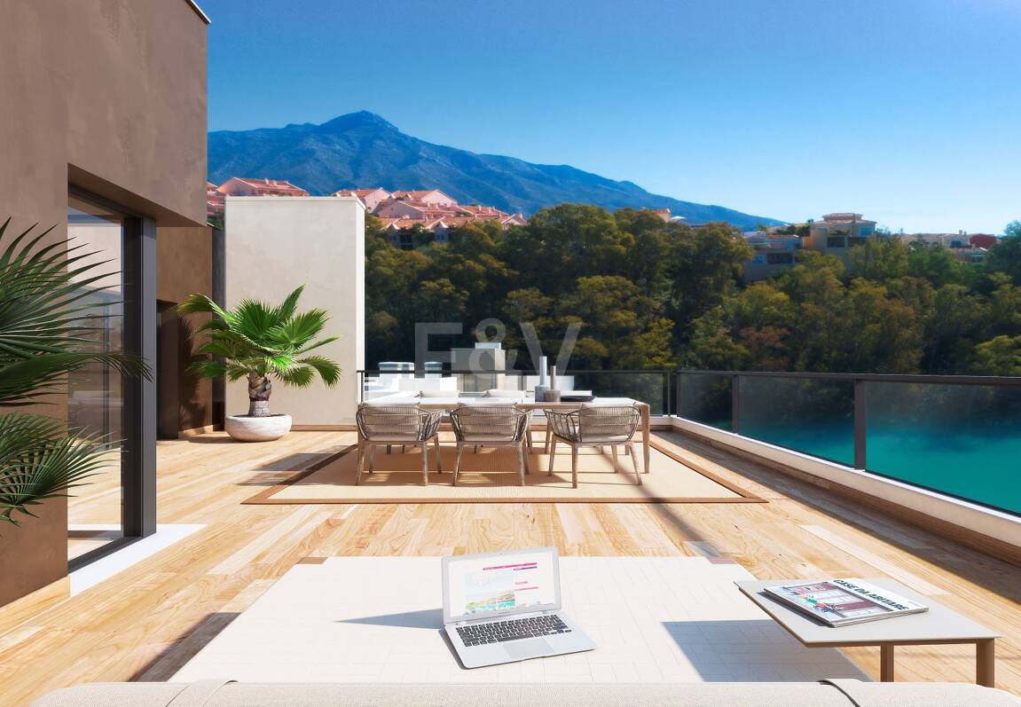 Marbella Lake II, Neue Bauprojekt von 2-3 Zimmer-Wohnungen und Penthäusern im Golf Valley