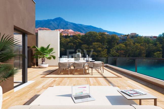 Marbella Lake II, Neue Bauprojekt von 2-3 Zimmer-Wohnungen und Penthäusern im Golf Valley