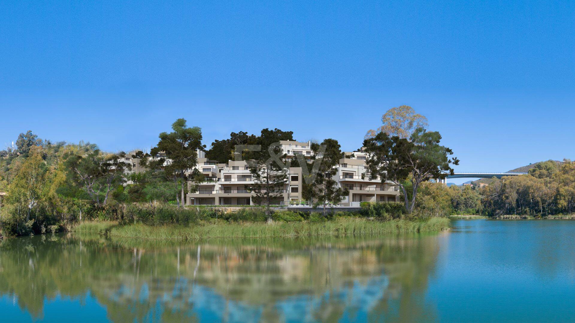 Marbella Lake II, Neue Bauprojekt von 2-3 Zimmer-Wohnungen und Penthäusern im Golf Valley
