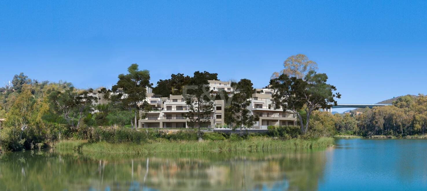 Neue Bauprojekt von 2-3 Zimmer-Wohnungen und Penthäusern im Golf Valley