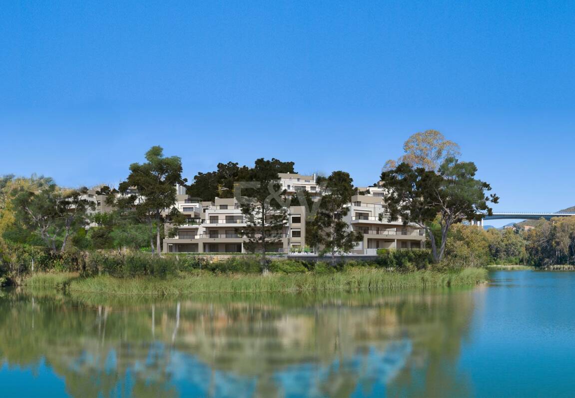 Marbella Lake II, Neue Bauprojekt von 2-3 Zimmer-Wohnungen und Penthäusern im Golf Valley
