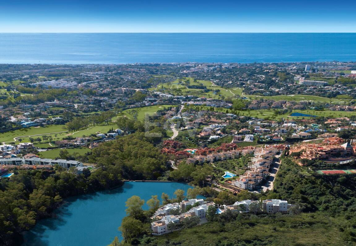 Marbella Lake II, Neue Bauprojekt von 2-3 Zimmer-Wohnungen und Penthäusern im Golf Valley