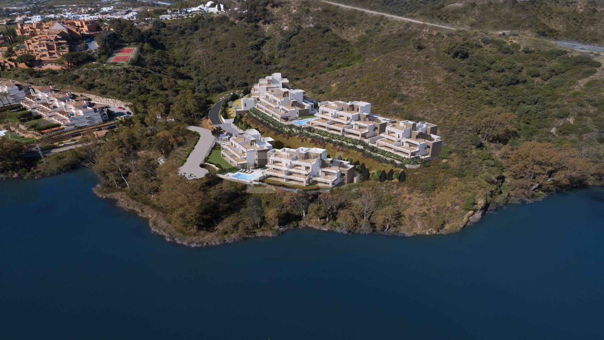 Marbella Lake II, Neue Bauprojekt von 2-3 Zimmer-Wohnungen und Penthäusern im Golf Valley