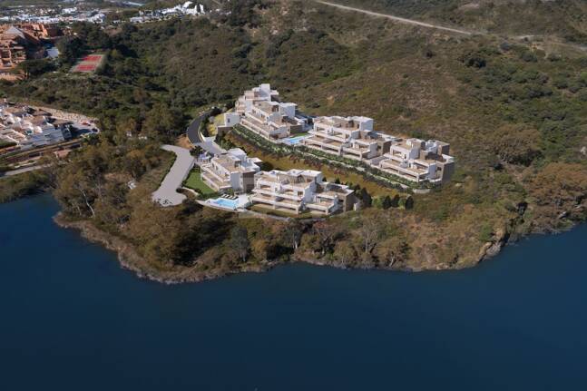 Marbella Lake II, Neue Bauprojekt von 2-3 Zimmer-Wohnungen und Penthäusern im Golf Valley