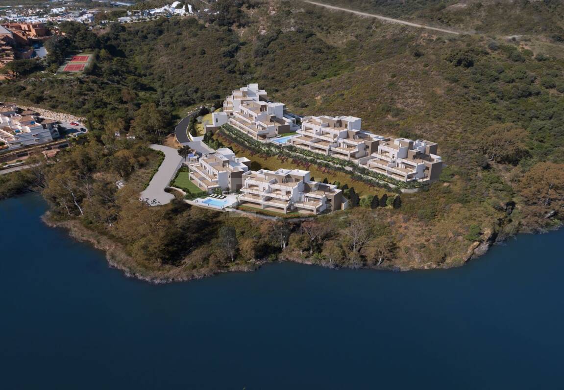 Marbella Lake II, Neue Bauprojekt von 2-3 Zimmer-Wohnungen und Penthäusern im Golf Valley