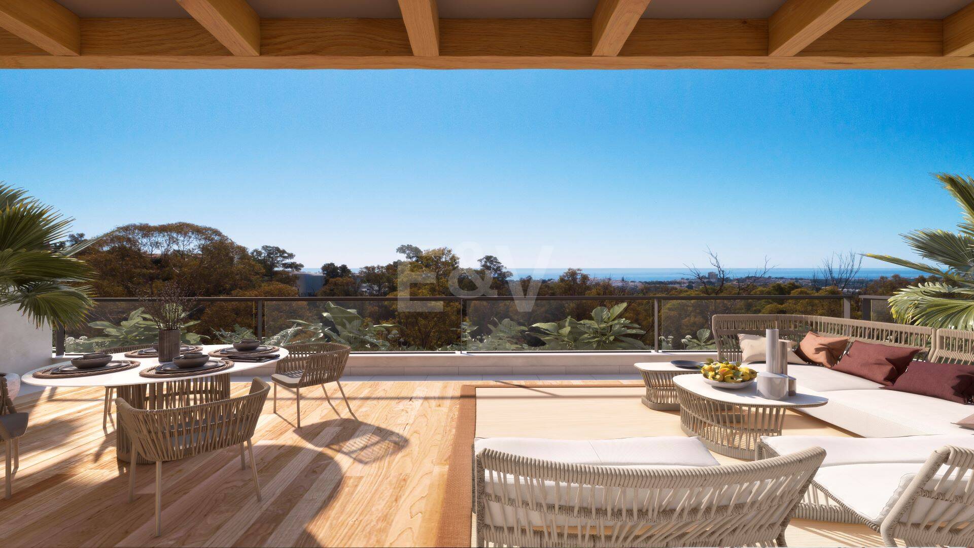 Marbella Lake II, Neue Bauprojekt von 2-3 Zimmer-Wohnungen und Penthäusern im Golf Valley