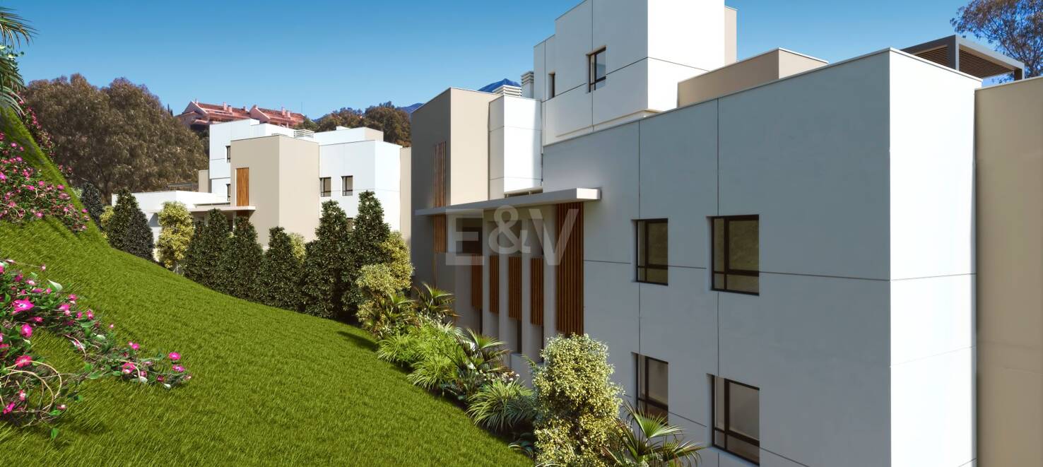 Neue Bauprojekt von 2-3 Zimmer-Wohnungen und Penthäusern im Golf Valley