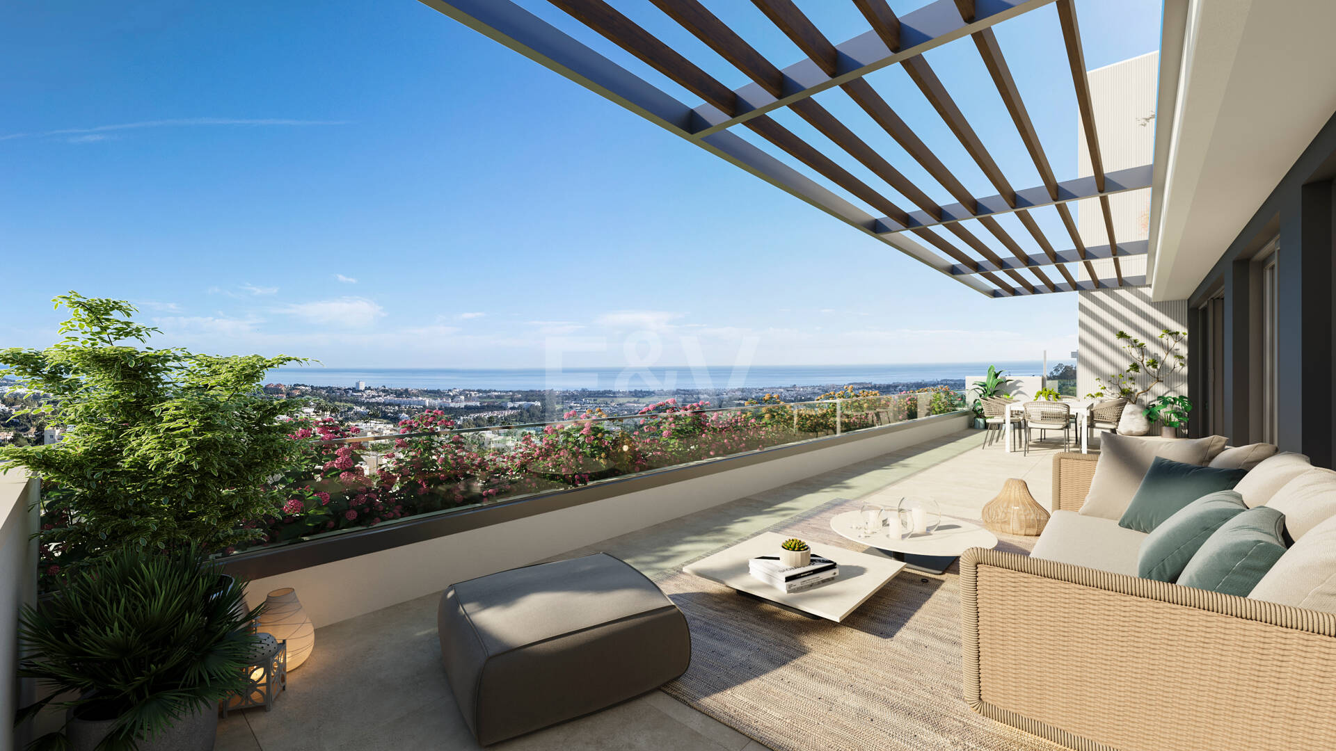 Tiara, Magnífico complejo de apartamentos en La Quinta con impresionantes vistas