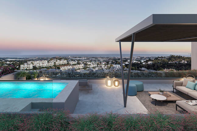 Tiara, Wspaniały nowy kompleks apartamentowy w La Quinta z pięknym widokiem