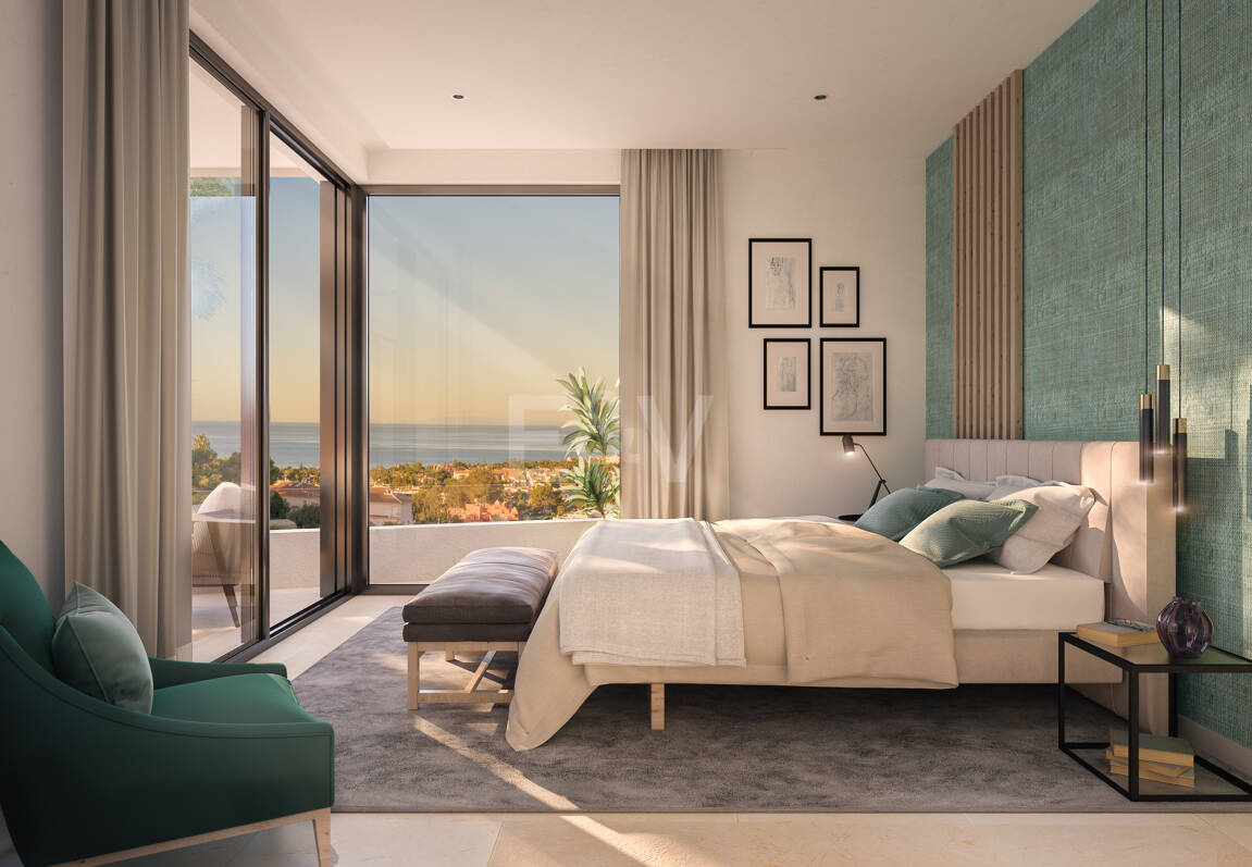 Marbella Sunset, Lyx moderna lägenheter med havsutsikt i Cabopino