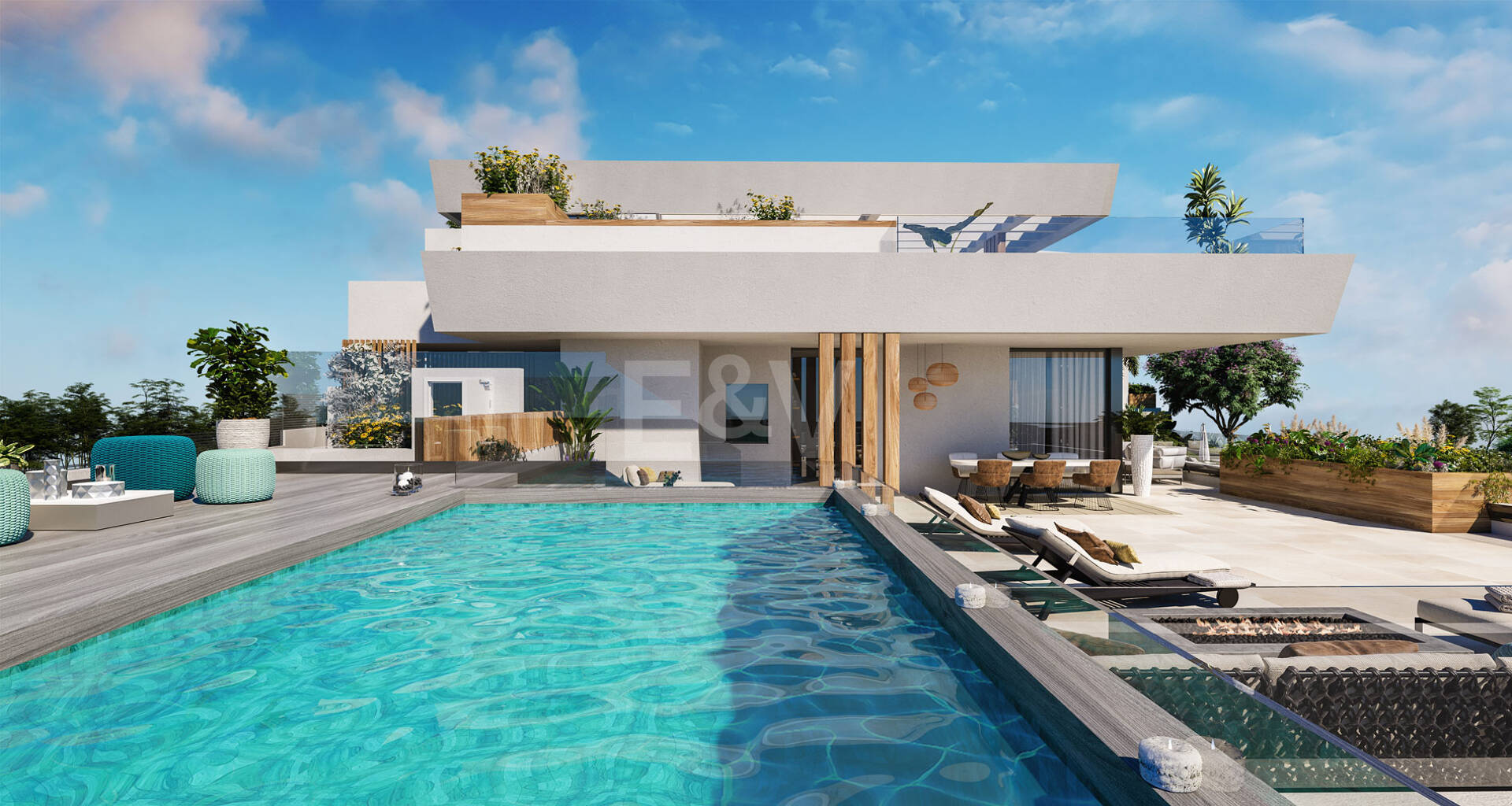 Marbella Sunset, Appartements modernes de luxe avec vue sur la mer à Cabopino