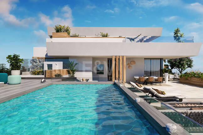 Marbella Sunset, Lyx moderna lägenheter med havsutsikt i Cabopino