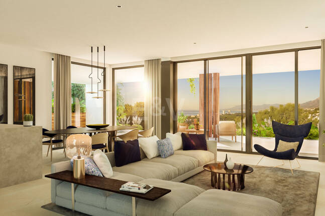 Marbella Sunset, Lyx moderna lägenheter med havsutsikt i Cabopino