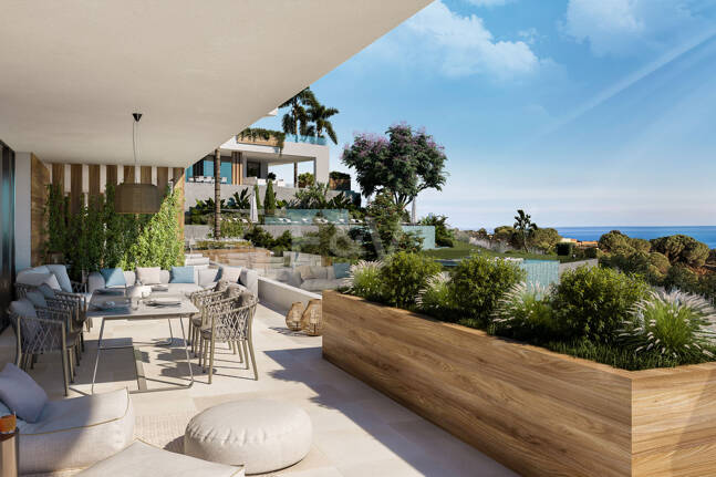 Marbella Sunset, Lyx moderna lägenheter med havsutsikt i Cabopino