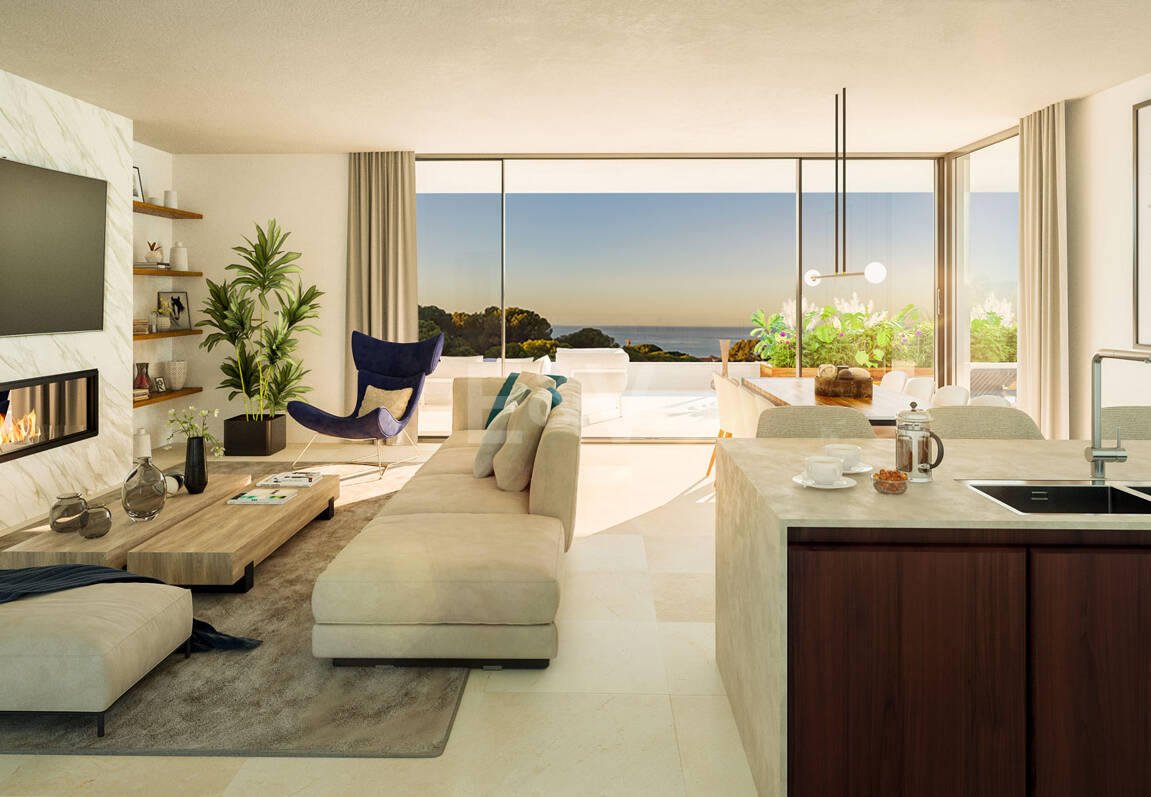 Marbella Sunset, Lyx moderna lägenheter med havsutsikt i Cabopino