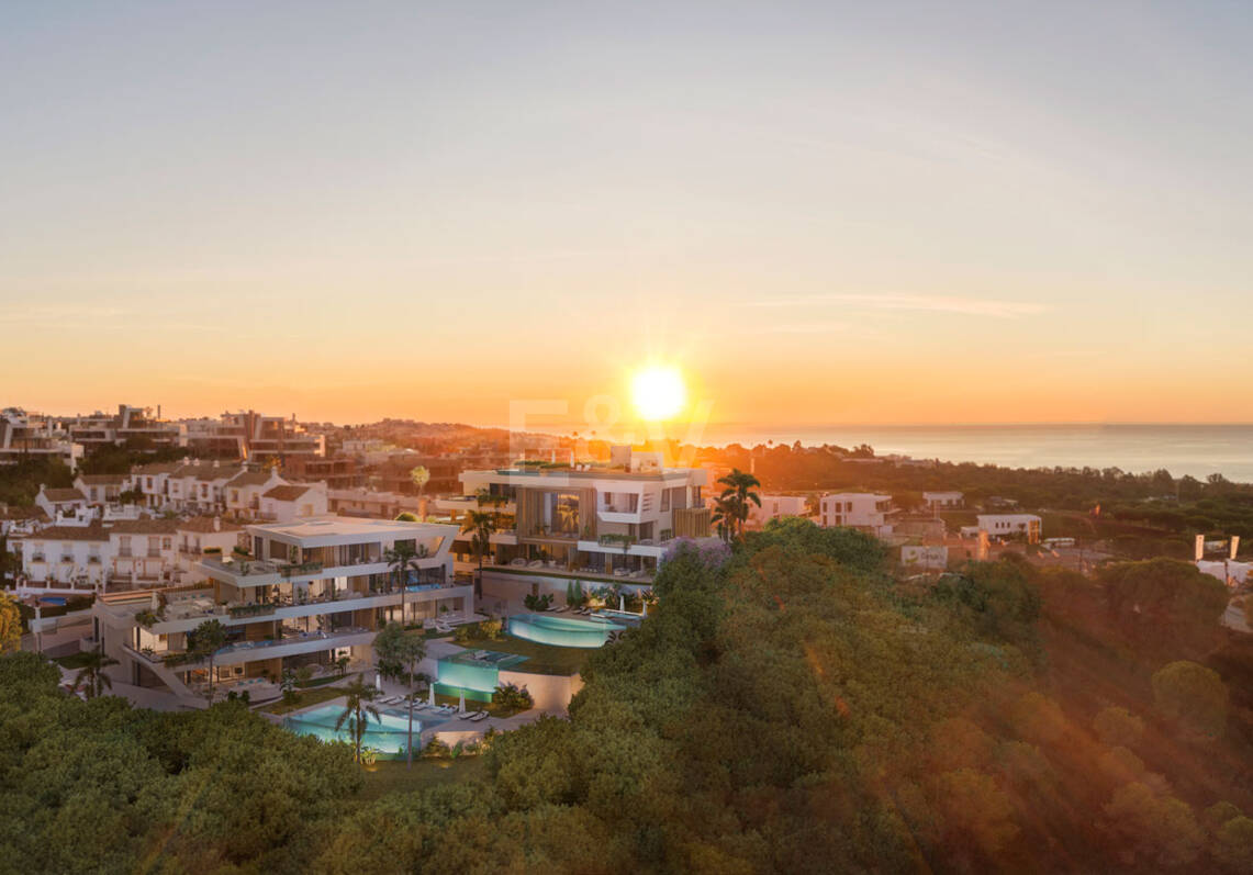 Marbella Sunset, Lyx moderna lägenheter med havsutsikt i Cabopino