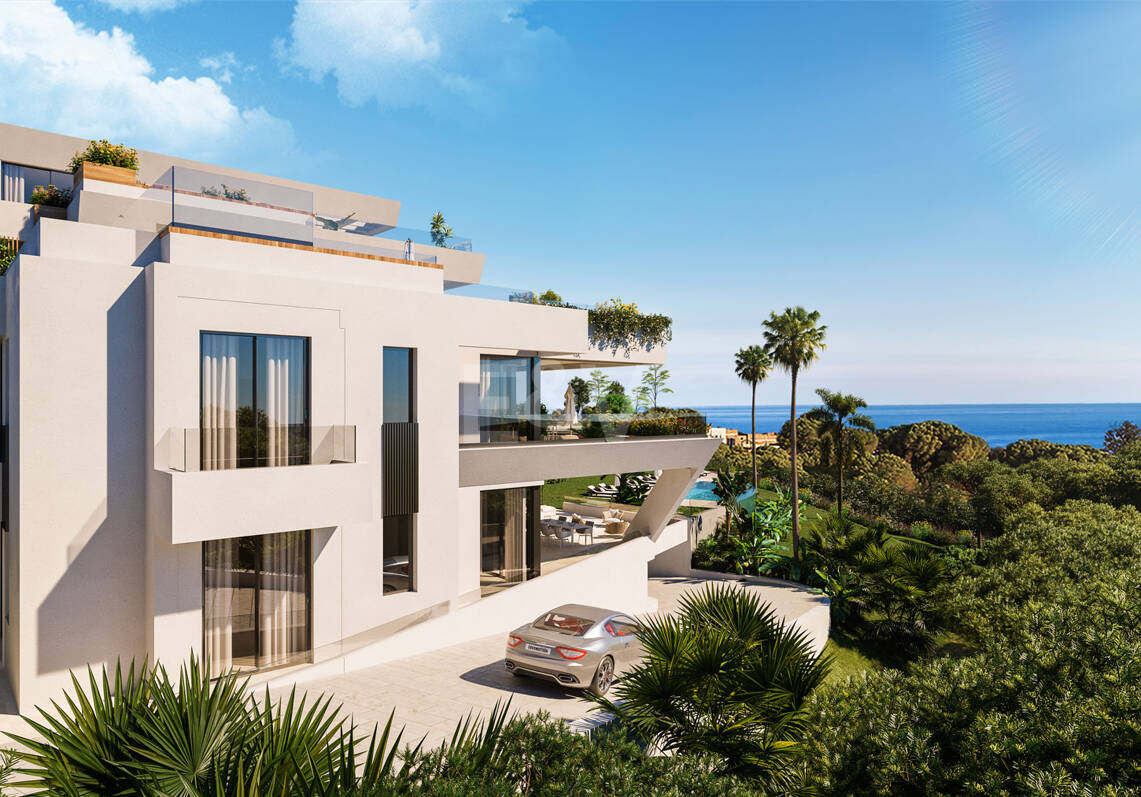 Marbella Sunset, Lyx moderna lägenheter med havsutsikt i Cabopino
