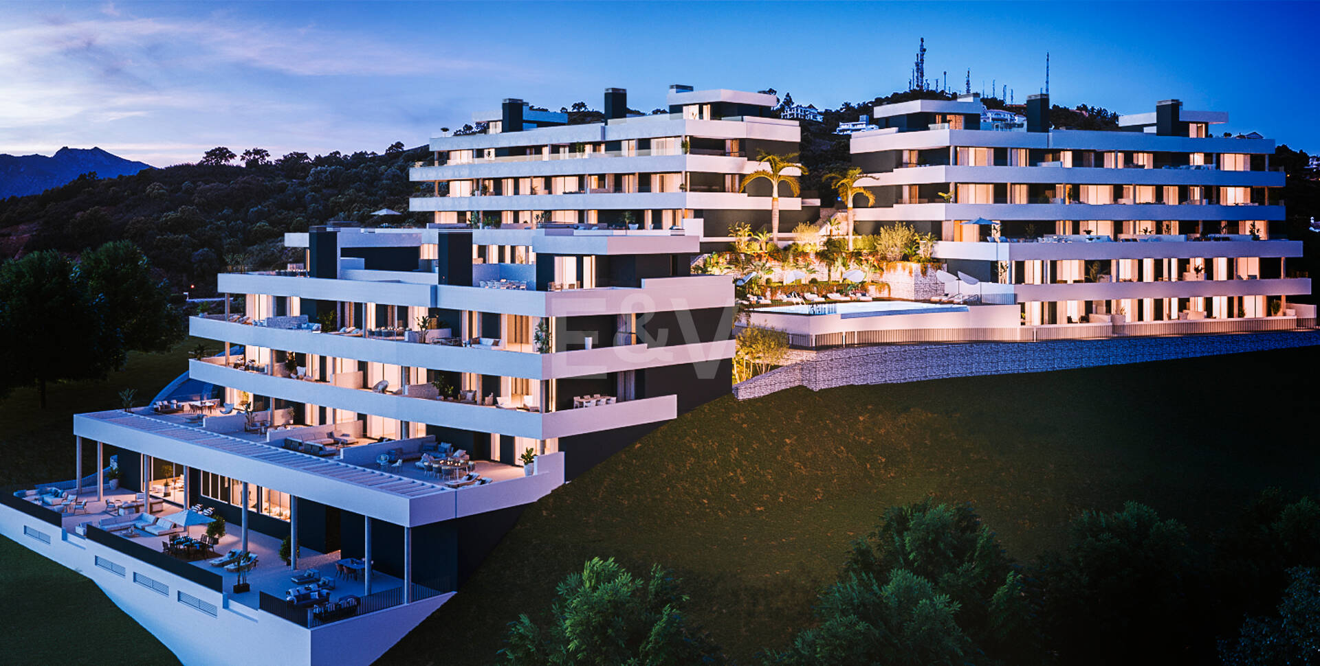 Medblue, Apartamentos y áticos de lujo con impresionantes vistas panorámicas