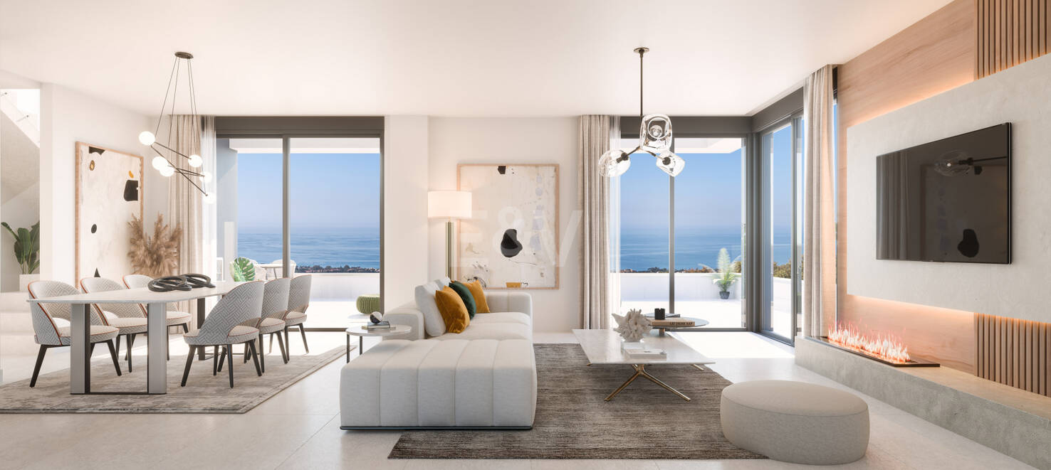 Appartements de luxe et Penthouses avec des vues panoramiques magnifiques