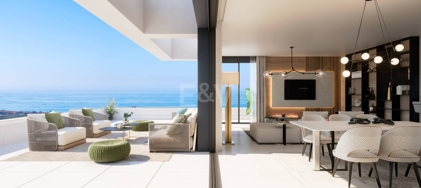 Appartements de luxe et Penthouses avec des vues panoramiques magnifiques