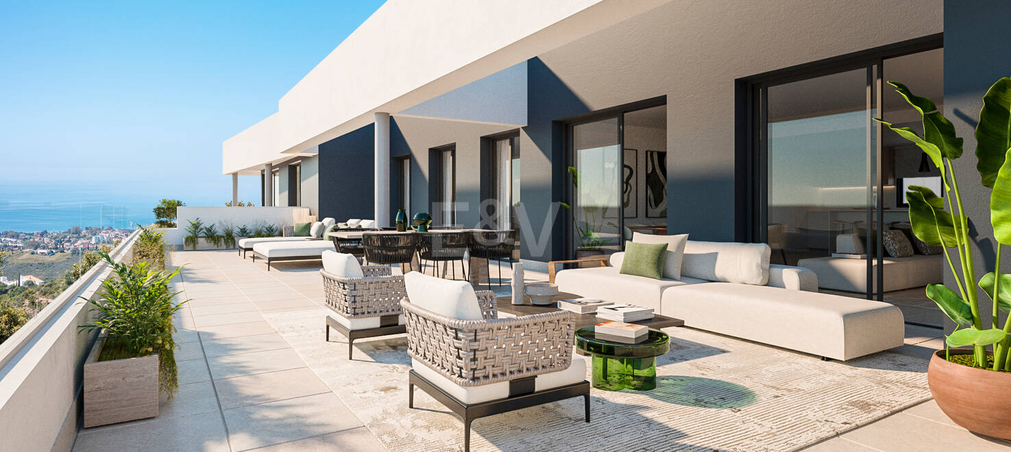 Appartements de luxe et Penthouses avec des vues panoramiques magnifiques