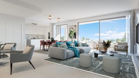 Spectacular luxury apartment project, Guadalmina Alta