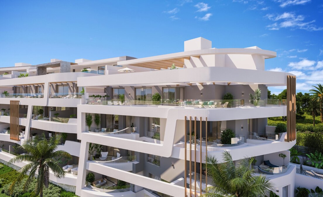 Spectacular luxury apartment project, Guadalmina Alta