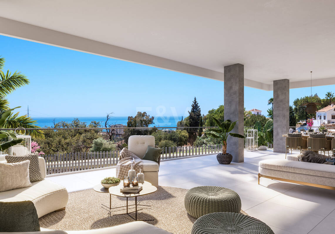 Quintessence, Nouveau développement moderne avec vue panoramique sur la mer
