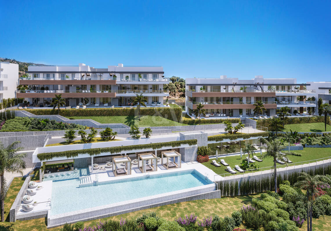 Quintessence, Nouveau développement moderne avec vue panoramique sur la mer