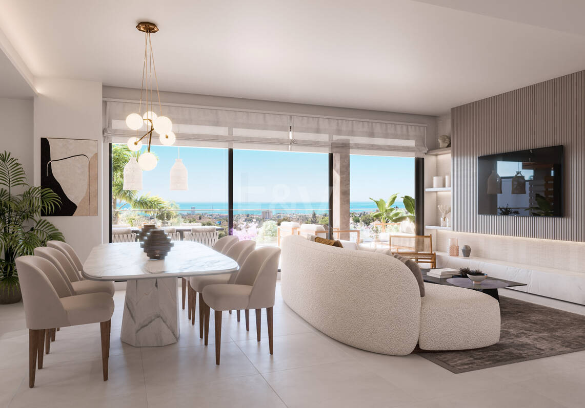 Quintessence, Nouveau développement moderne avec vue panoramique sur la mer