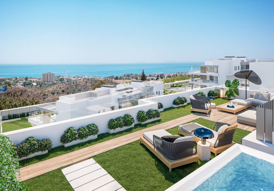 Quintessence, Nouveau développement moderne avec vue panoramique sur la mer
