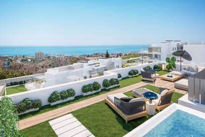 Quintessence, New and modern development with panoramic sea views