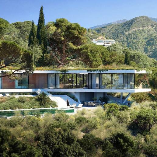 Ultra- Nowoczesne Eco- Luxury Retreat Villas w Monte Burmistrz