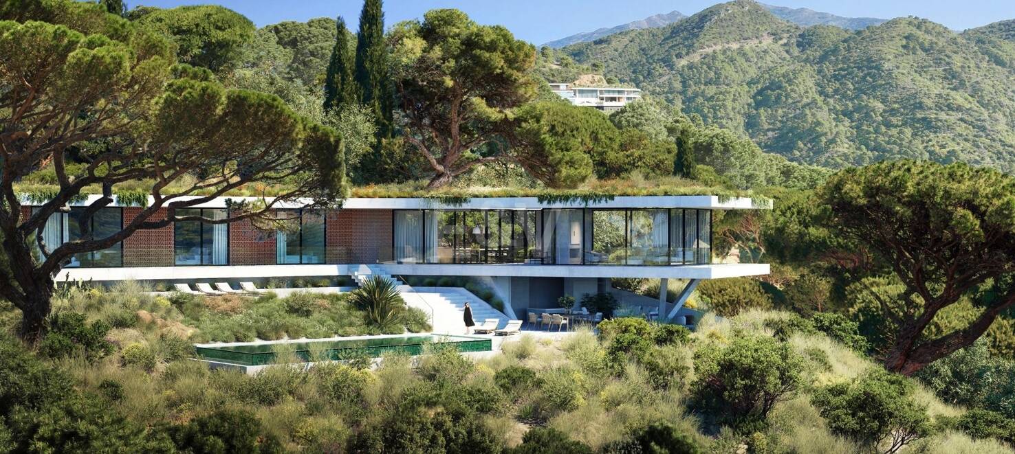 Ultra- Nowoczesne Eco- Luxury Retreat Villas w Monte Burmistrz