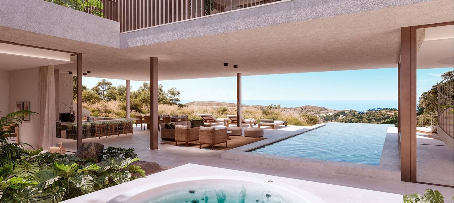 Ultra- Nowoczesne Eco- Luxury Retreat Villas w Monte Burmistrz