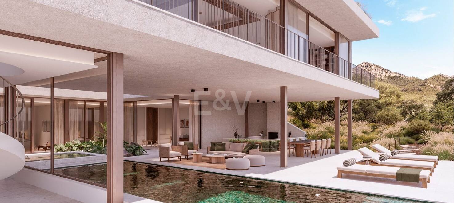 Ultra- Nowoczesne Eco- Luxury Retreat Villas w Monte Burmistrz